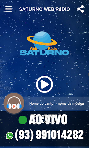 Saturno Web Rádio Screen 2