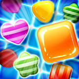 Candy match 3 games free. Merge candies sweet game icon
