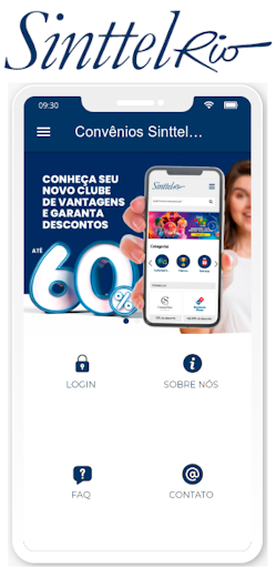 Android application Convênios Sinttel Rio screenshort