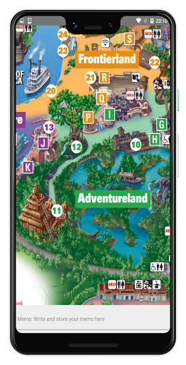 OFFLINE MAP CALIFORNIA AMUSEME Screen 2