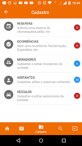 Meu Controle de Acesso Screen 2
