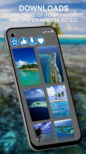 Scenery Tuvalu Wallpaper 4K