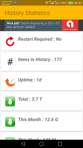 SabNzbd Remote 2.0 Screen 3