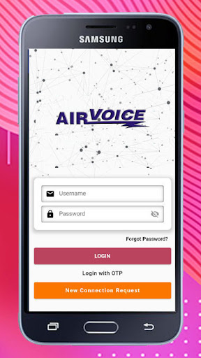 Android application AirVoice screenshort