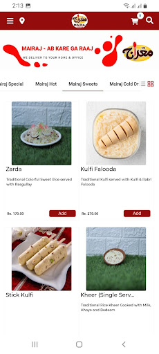 Mairaj Foods Screen 3