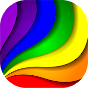🎨 Colorful Wallpapers HD & 4K Vibrant Backgrounds  Icon