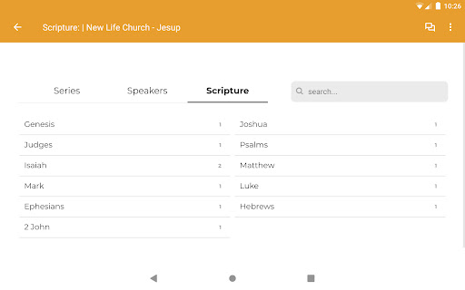 Screenshot of New Life Jesup
