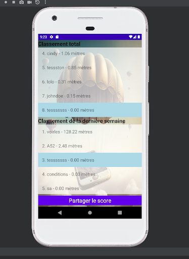 AltiDetector Screen 3