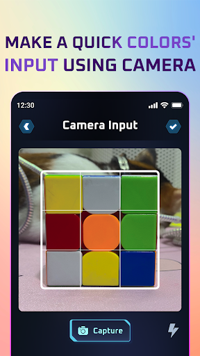 Rubik Cube Solver Screen 2
