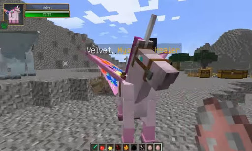 Мод на единорогов и пегасов