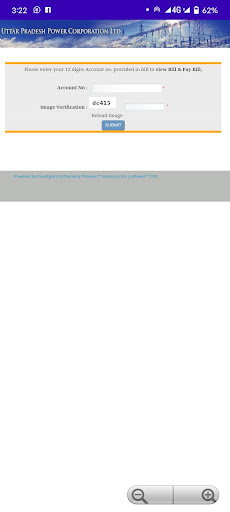 UP Bijli Bill Check App Screen 2