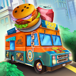 Cover Image of ダウンロード Food truck Empire: Chef Diary Cooking Games 1.3 APK