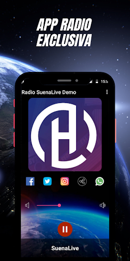 Android application Radio Hache screenshort