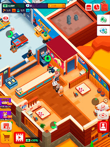 Captura de Pantalla 21 Idle Burger Empire Tycoon—Game android