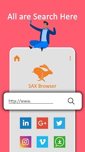 Sax Browser – Fast And Pro 2020 4