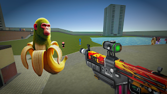 Game screenshot Nextbots backroom Meme Hunters mod apk