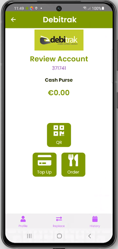 Debitrak Screen 3