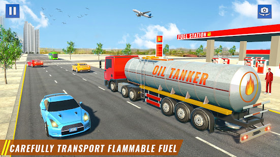 Oil Tanker Truck Driving Games  Screenshots 7