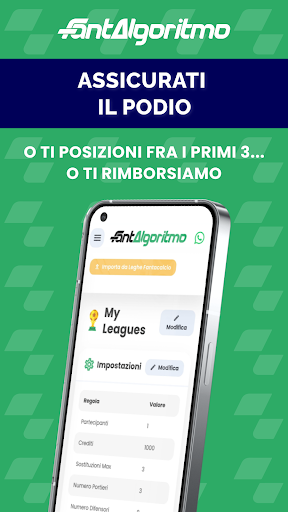 Fantalgoritmo Screen 3