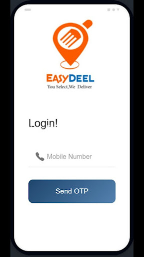 Android application Easydeel Online Food Delivery screenshort