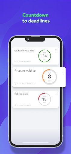 WinGo Plan: goals & projects Screen 2