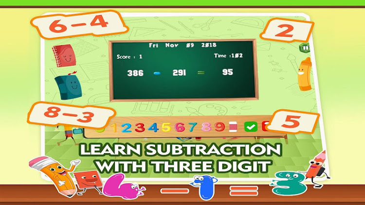 Learning Subtraction Math Kids - 2.1 - (Android)