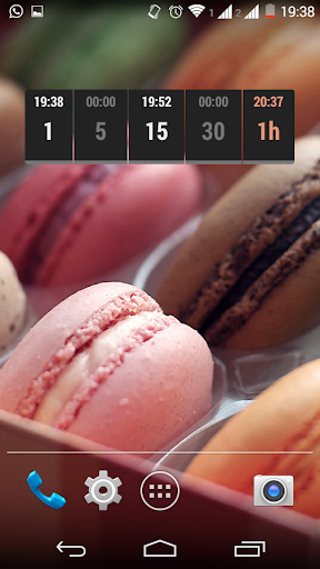 Android application Quickie Timer Widget screenshort