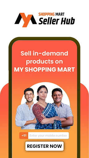 Android application My Shopping Mart Seller App screenshort