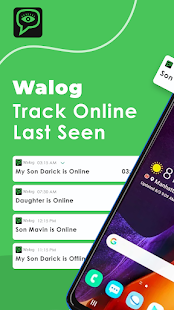 Walog Last Seen Online Tracker 1.0 APK screenshots 1