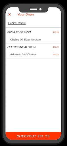 Pizza Rock Screen 2