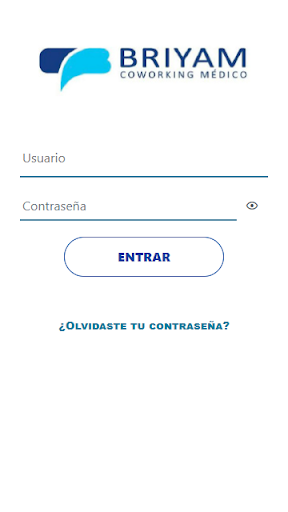 Android application Coworking Médico Briyam screenshort