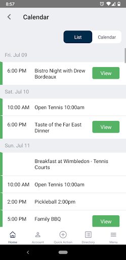 Metropolis Country Club Screen 3