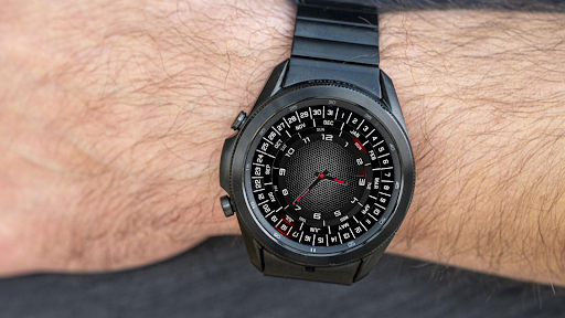 N-SPORT504 Circle Analog Watch Screen 3