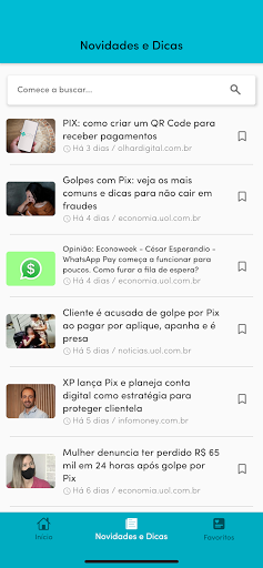 info PIX. Chaves e pagamentos Screen 3