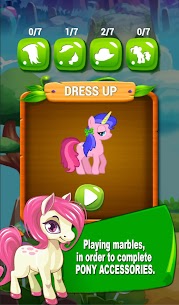 Free Pony Bubble Shooter DressUp 4