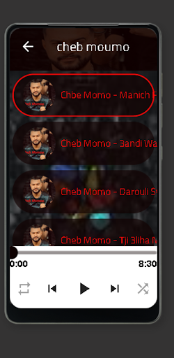 Android application شاب مومو Cheb Moumo screenshort