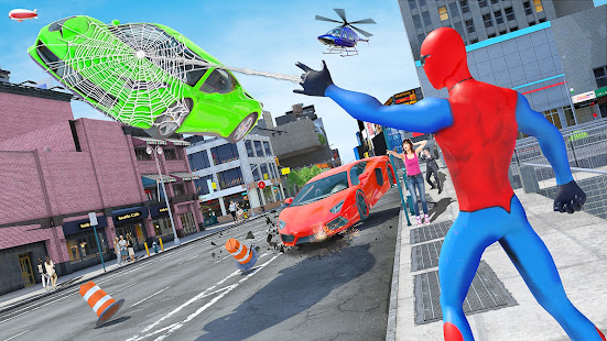 Flying SuperHero Rescue Games 1.0.21 screenshots 2