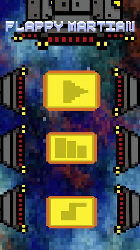 Android application Flappy Martian screenshort