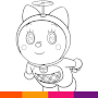 How to Draw Dora cat