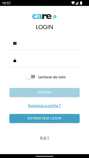 Android application Posto de Coleta screenshort