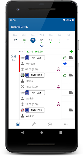 Android application CarSys screenshort