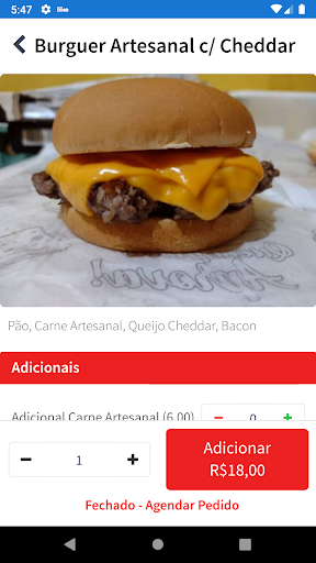 Parioca´s Lanches Screen 2