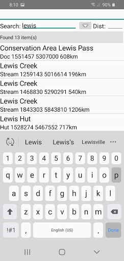 Dougs Maps Screen 3