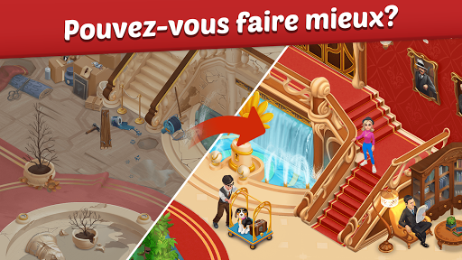 Code Triche Family Hotel: match-3 romantique et de décoration APK MOD (Astuce) screenshots 4