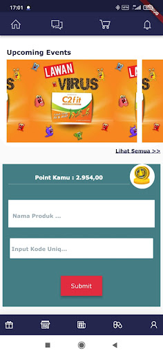Klik Reward Screen 3