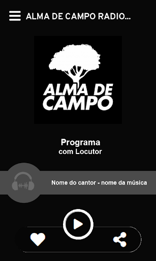 Alma de Campo Rádio Screen 2