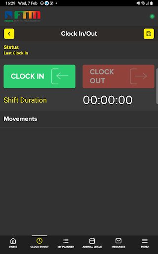 Android application Ferns TM Workmate screenshort