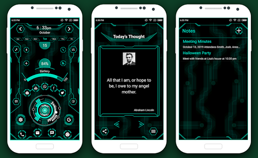 Screenshot of Hi-tech Innovative Launcher