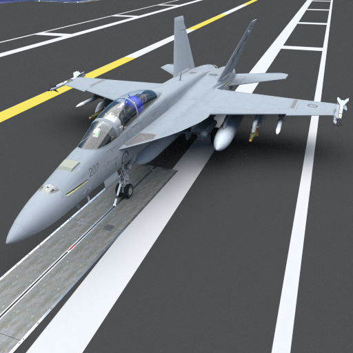 F18 Carrier Takeoff download Icon