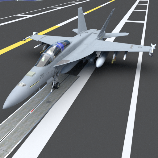 F18 Carrier Takeoff  Icon